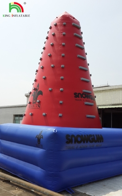 Popular Outdoor Mobile Hiburan udara Menantang Permainan Inflatable Menekuk Menara Rock Menekuk Dinding untuk Anak-anak Indoor
