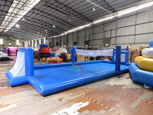 Permainan Olahraga Luar Ruang Lapangan Olahraga Bola Sepak Inflatable Lapangan Sepak Bola Inflatable