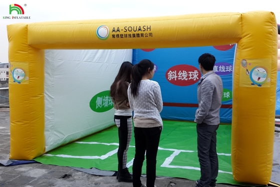 Outdoor Besar Blow Up Acara Pameran Pesta Tent Dengan Led Light Nightclub Inflatable Party Cube Hitam Nightclub Inflatable
