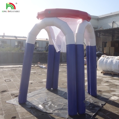 Gol Bola Basket Inflatable Hoop Bola Basket Inflatable Olahraga Air Hoop Bola Basket Air Inflatable