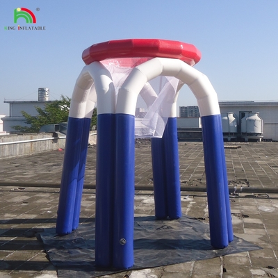 Gol Bola Basket Inflatable Hoop Bola Basket Inflatable Olahraga Air Hoop Bola Basket Air Inflatable