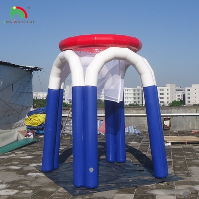 Gol Bola Basket Inflatable Hoop Bola Basket Inflatable Olahraga Air Hoop Bola Basket Air Inflatable
