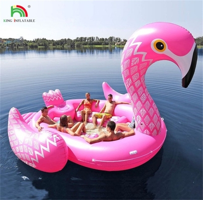 6 Orang Air Air Peacock Air Gunung Laut Danau Kolam Air Float Toys Raksasa Unicorn Flamingo Air Floating Floating untuk pesta air