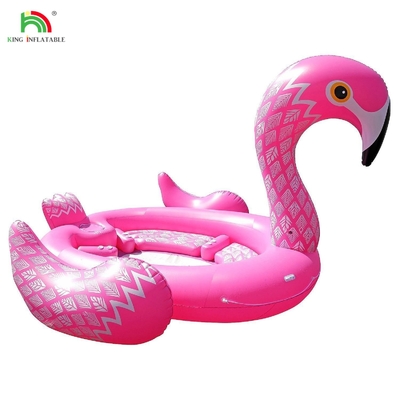 6 Orang Air Air Peacock Air Gunung Laut Danau Kolam Air Float Toys Raksasa Unicorn Flamingo Air Floating Floating untuk pesta air
