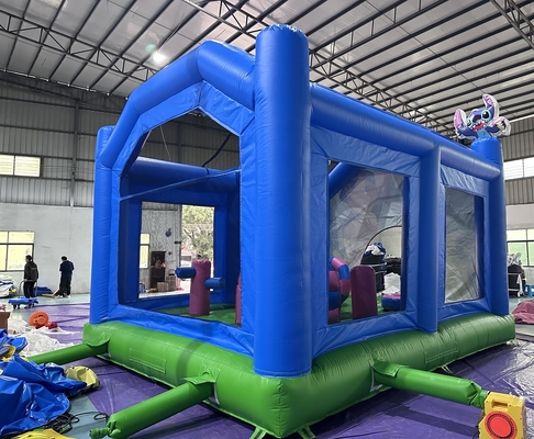 Rumah Bouncer Partisi Bouncer Jump Bouncy Castle Bounce House Combo untuk anak-anak dewasa