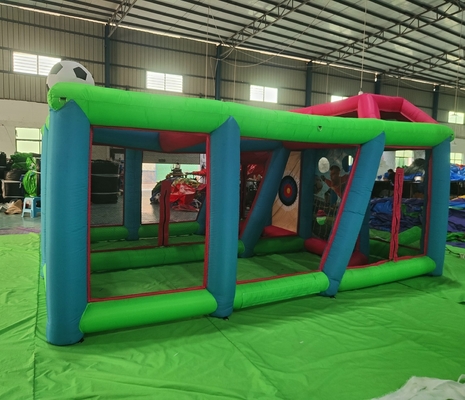 Game Olahraga Inflatable Melempar Target Dartboard Target Game Gelembung Inflatable Football Event Pengadilan gawang