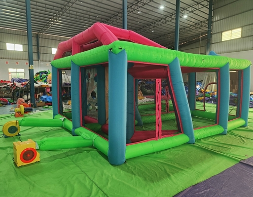 Game Olahraga Inflatable Melempar Target Dartboard Target Game Gelembung Inflatable Football Event Pengadilan gawang