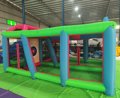 Game Olahraga Inflatable Melempar Target Dartboard Target Game Gelembung Inflatable Football Event Pengadilan gawang
