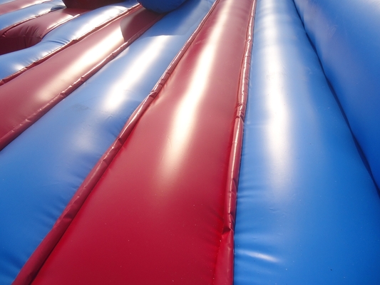 Kualitas tinggi PVC Inflatable Jousting Arena Anak-anak Gladiator Lapangan Perjuangan dengan tongkat Termasuk Blower untuk Trampolin Parks