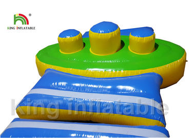 Taman Air Inflatable Tiup Gaya Biru / Peralatan Bermain Dewasa