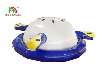 0.9mm PVC Terpal Inflatable UFO Climbing Water Boat Toy Panas Sealed SGS EN71