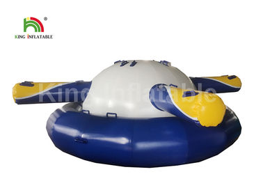 0.9mm PVC Terpal Inflatable UFO Climbing Water Boat Toy Panas Sealed SGS EN71