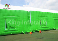 Tenda PVC Besar Bahan Kustom Hijau Tiup Untuk Iklan