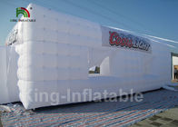 PVC Terpal Putih Inflatable Wedding Party Tent Rectangle Bentuk 39.4ft * 19.7ft