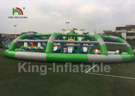 Outdoor Buaya Anak Inflatable Water Park Mengambang Aqua Dengan Digital Printing
