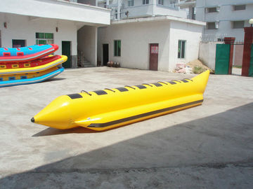 Single Line 7 Person Inflatable Banana Boat Untuk Hiburan Outdoor Di Laut