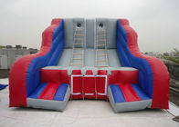 6m PVC Luar Ruangan Permainan Olahraga Tiup Arena Track untuk Anak-Anak / Dewasa, Tahan Lama Dan Aman