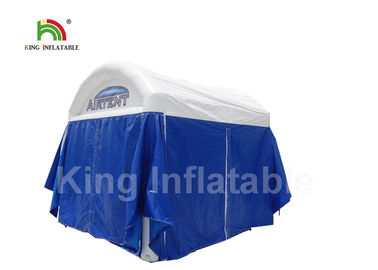 UV Bukti Biru Iklan Inflatable Event Tent Ukuran Kelas Komersial Disesuaikan