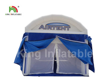 UV Bukti Biru Iklan Inflatable Event Tent Ukuran Kelas Komersial Disesuaikan