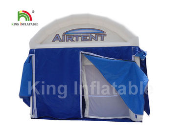 UV Bukti Biru Iklan Inflatable Event Tent Ukuran Kelas Komersial Disesuaikan