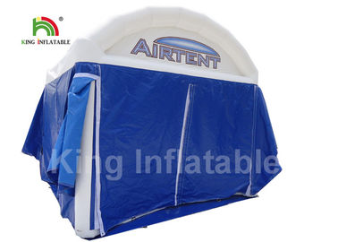 UV Bukti Biru Iklan Inflatable Event Tent Ukuran Kelas Komersial Disesuaikan