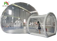 6m Diameter Transparan Inflatable Bubble Tent Dengan Tunnel Untuk Outdoor Camping Sewa