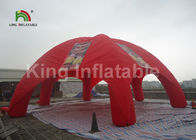 Tenda Acara Inflatable Plato 0.45 Mm PVC Terpal Untuk Iklan Dengan Pencetakan