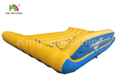 Bahan PVC Gila Towable UFO Inflatable Fly Fishing Boat Aman Dan Lingkungan