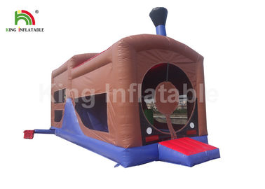 Anak Inflatable Jumping Castle, 0,55mm PVC Komersial Inflatable Trampolin