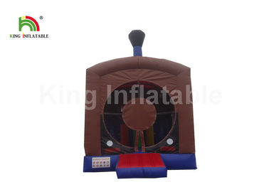 Anak Inflatable Jumping Castle, 0,55mm PVC Komersial Inflatable Trampolin
