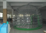 Putaran Transparan tiup gelembung tenda untuk berkemah, bergerak dan lipat