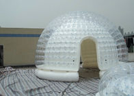 0.9mm PVC Inflatable Bubble Tent / Tenda Transparan untuk pameran iklan