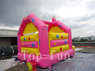 Lucu Inflatable Jumping Castle Untuk Anak-Anak / Dewasa Disesuaikan warna dan ukuran