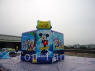 Anak-anak Luar Kecil Tiup Goyang Istana Komersial untuk Menyewa Mickey Mouse