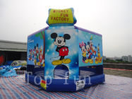 Anak-anak Luar Kecil Tiup Goyang Istana Komersial untuk Menyewa Mickey Mouse