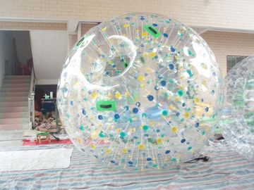 Zorb Bola Raksasa Tiup / Bola Zorb Air Untuk Permainan Air Lingkungan