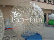 Outdoor Clear Inflatable Zorbing Ball / Bola Kaca Besar Dengan Garansi 1 Tahun
