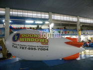 Zepplin Inflatable Helium Blimp / Inflatabel Advertising Balon untuk promosi
