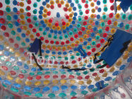 Outdoor Water Fun PVC Inflatable Zorb Bola / Manusia Rolling Ball Untuk Rumput atau Pantai