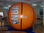 Playground Inflatable Iklan Balon Basket Shape Dengan Digital Printing