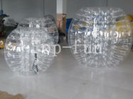 1.2 / 1.5 / 1.8m PVC / TPU Transparan Tubuh Inflatable Bumper Bola Untuk Anak-Anak Dan Dewasa