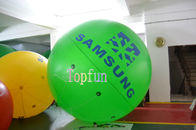 Iklan Acara Luar Ruang Balon Helium Infalatable Plastik dengan Multi warna