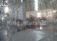 8m Diameter Transparan Clear Event Tent Dengan Tunnel / Dome Party Tent