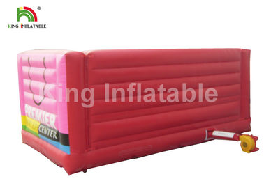 Anak 0,55mm PVC Inflatable Bounce Castle Dengan Berbentuk Tas Belanja Blower