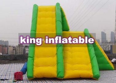 Seluncuran Menara Air Tiup Ukuran Super Double - Deck Untuk Taman Air