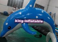 Heat Sealed 3m Inflatable Water Dolphin Toy Dengan CE UL SGS Disetujui