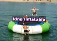 3m D Aquatic Inflatable Trampoline PVC Mainan Air Tanpa Baja Musim Semi Untuk Taman Air