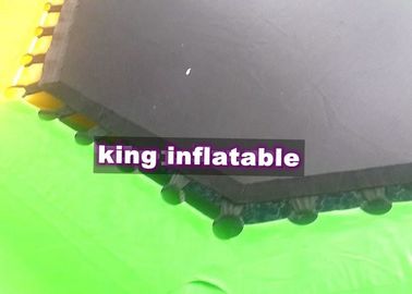 3m D Aquatic Octagon PVC Trampoline Meledakkan Mainan Air Tanpa Logam Musim Semi