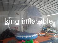 Pameran Tampilkan Natal Inflatable Snow Globes Outdoors Diameter 3m