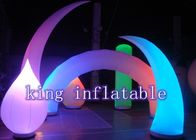 Balon Iklan Tiup Helium Besar / Balon Penerangan LED Untuk Pameran Dagang Luar Ruang